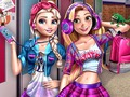 Игра Современные принцессы: День в колледже онлайн