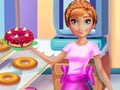 Игра Анна: Приготовление пончиков онлайн