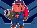 Игра Капитан Май-Хэм против космокроликов онлайн