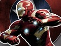 Игра Капитан Америка Гражданская война: Пазлы 2 онлайн
