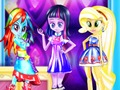 Игра Девушки Эквестрии: Школьная униформа онлайн