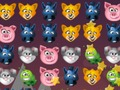 Игра Смешные мордочки матч-3 онлайн