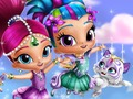 Игра Шиммер и Шайн: Одевалки онлайн