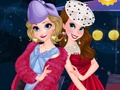 Игра Анна и Эльза: Наряды для коктейльной вечеринки онлайн