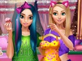 Игра Пижамная вечеринка подруг онлайн