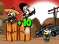 Игра Зомби не умеют прыгать  онлайн