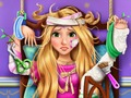 Игра Блондинка принцесса в больнице онлайн