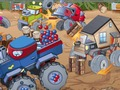 Игра Уничтожающее дерби на грузовиках онлайн