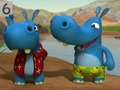 Игра Семья Бегемотов: помогает Бегемоту онлайн