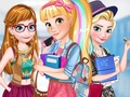 Игра Диснеевские девчонки: Обратно в школу онлайн