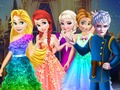 Игра Принцессы на вечеринке с фейерверком онлайн