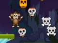 Игра Хэллоуин: Прыгучая обезьянка онлайн