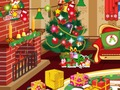 Игра Рождественское оформление комнаты онлайн