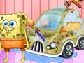 Игра Губка Боб: Мойка машины онлайн