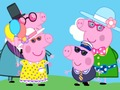 Игра Свинка Пеппа: Семья одевается онлайн
