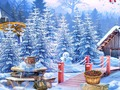 Игра Следы на снегу онлайн