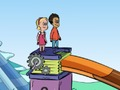 Игра Кот в шляпе много об этом знает: горки в зоопарке онлайн