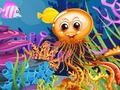 Игра Совпадение карт морских существ онлайн