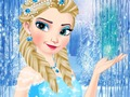 Игра Ледяная королева: Зимняя мода онлайн