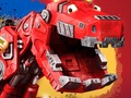 Игра Динотракс: раскраска онлайн