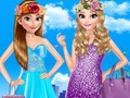 Игра Весенний день сестер онлайн
