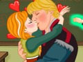Игра Ледяная принцесса: Школьный поцелуй онлайн