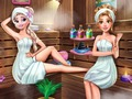Игра Ice Queen Sauna Realife онлайн