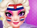 Игра Ледяная королева: Чемпионат мира по  украшению лица онлайн