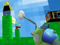 Игра Блочный пейнтбол онлайн
