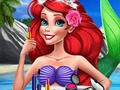 Игра Принцессы: летний макияж онлайн