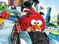 Игра Злые птицы: Гонщики головоломка онлайн