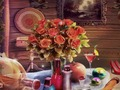 Игра Цветы после дождя онлайн