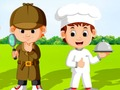 Игра Дети и профессии онлайн