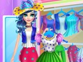 Игра Конфетный наряд для девушки онлайн