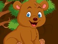 Игра Детская мозаика медведя онлайн