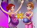 Игра Беременные принцессы на подиуме онлайн