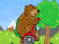 Игра Медведь на скутере онлайн
