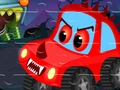 Игра Автомобильная мозаика Хэллоуина онлайн