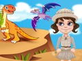 Игра Рытье костей динозавров онлайн