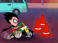 Игра Юные титаны вперёд: блок гонщика онлайн