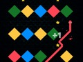 Игра Скользящая цветная змея онлайн