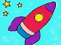 Игра Книжка-раскраска ракет онлайн