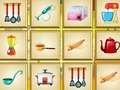 Игра Поиск кухонных предметов  онлайн