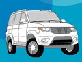 Игра Русские Авто Раскраска онлайн