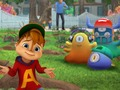 Игра Элвин и бурундуки: Против монстров слизи онлайн