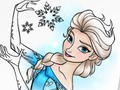 Игра Удивительная книжка-раскраска принцессы онлайн