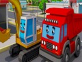 Игра Грузовики и экскаваторы пазл онлайн