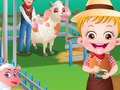 Игра Малышка Хэйзел: тур по ферме онлайн