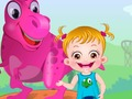 Игра Малышка Хейзел: Парк динозавров онлайн