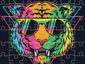 Игра Ретро мозаика животных онлайн